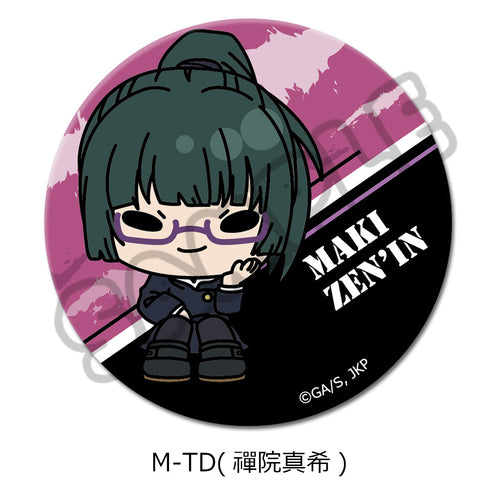 『呪術廻戦 2期』第6弾 3way缶バッジ(75mm) M-TD 禪院真希